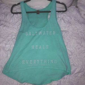 Salt Water Heals Everything Woman’s Tank Top